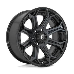 Fuel – D704 SIEGE – Black – 18″x9″ 1mm – Summer Wheels – D70418908450
